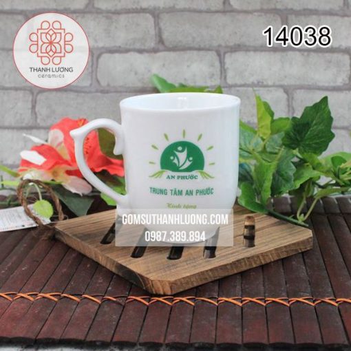In Logo Trên Ly Sứ Bát Tràng