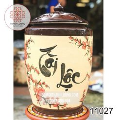 Hũ Đựng Gạo Bát Tràng