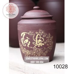 Hũ Gạo Phong Thủy Gốm Tài Lộc